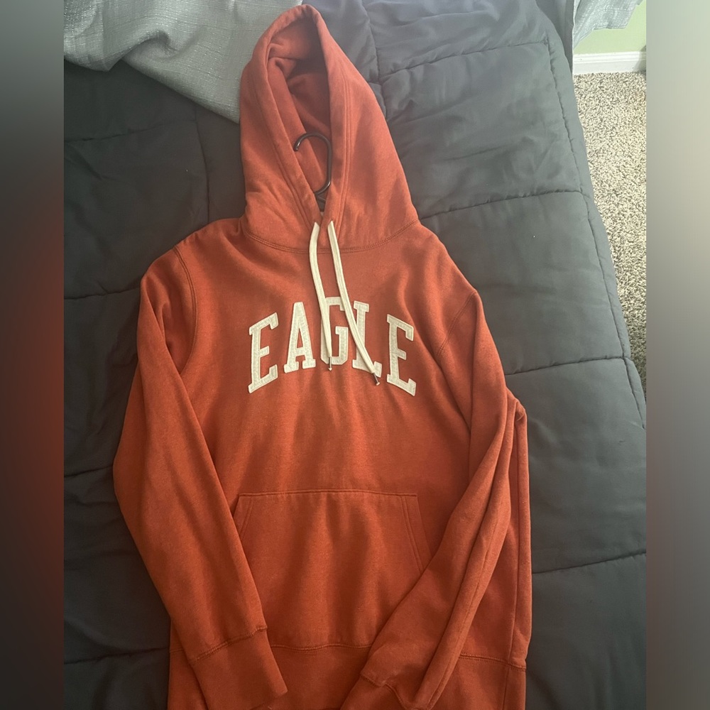 American Eagle Orange Hoodie